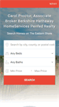 Mobile Screenshot of coastalpropertysearch.com
